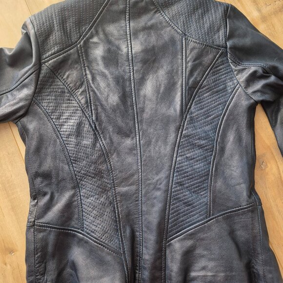 David Moore Leather Jacket - Picture 5 of 5